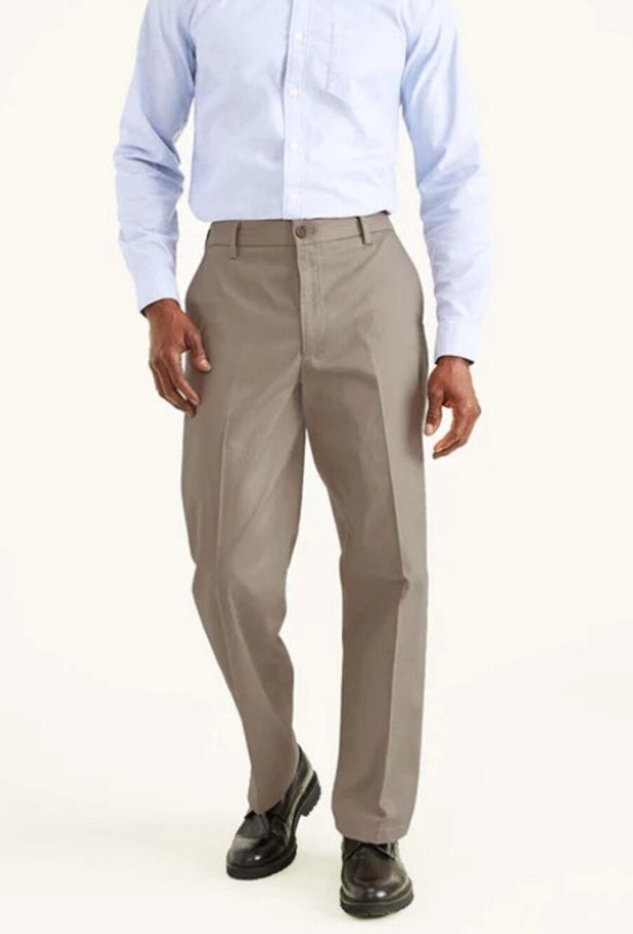 Dockers Men's Beige Pants Signature Khakis, Classic Fit NEW 48 x 32 Big & Tall